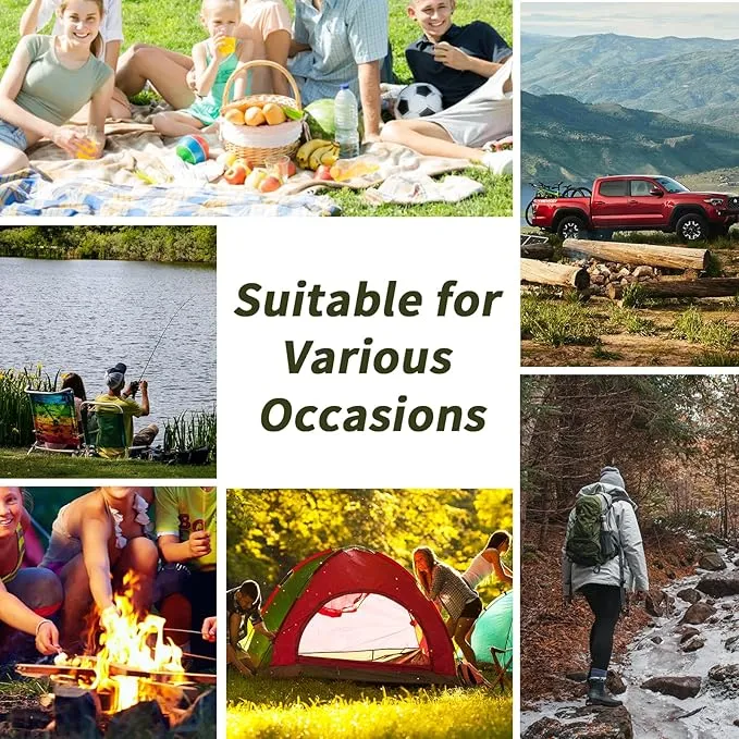 2 Pcs Collapsible Water Storage, 1.98 Gallon Collapsible Water Jug Plastic Camping Water Container for Outdoors Hiking Traveling, Premium Foldable Portable Emergency Water Bag - BPA Free Food Grade
