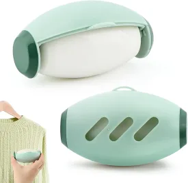 2PCS Washable Lint Rollers for Pet Hair, Reusable Sticky Roller for Clothes, Mini Travel Size Lint Roller, Portable Mini Dog Cat Pet Hair Remover for Clothes, Laundries(Color:Green)
