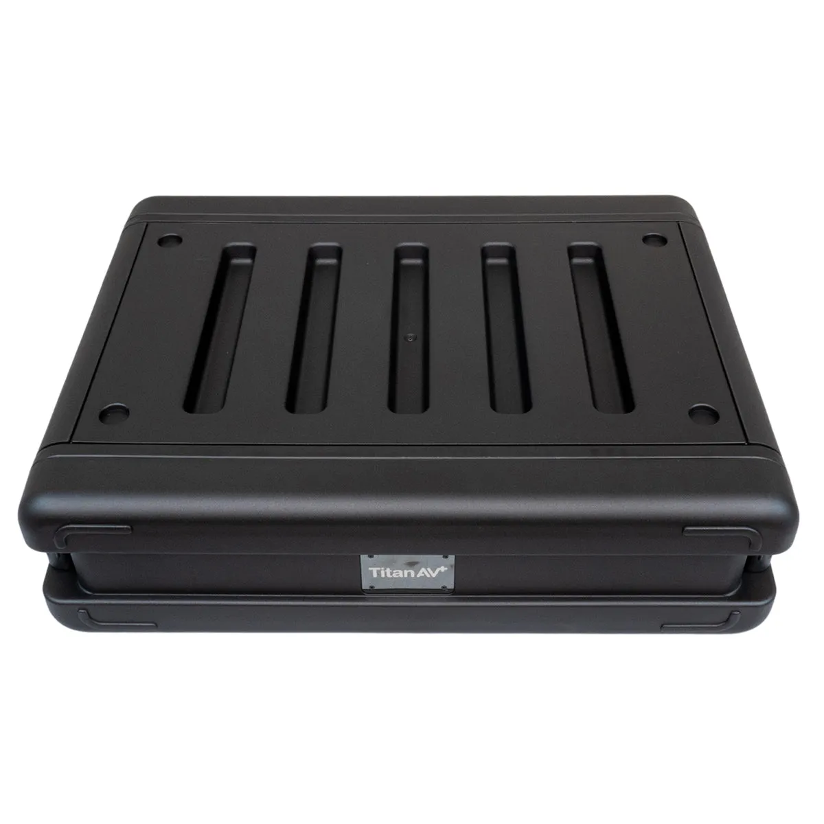 2U Shallow Rack Case with Plastic Hard Shell