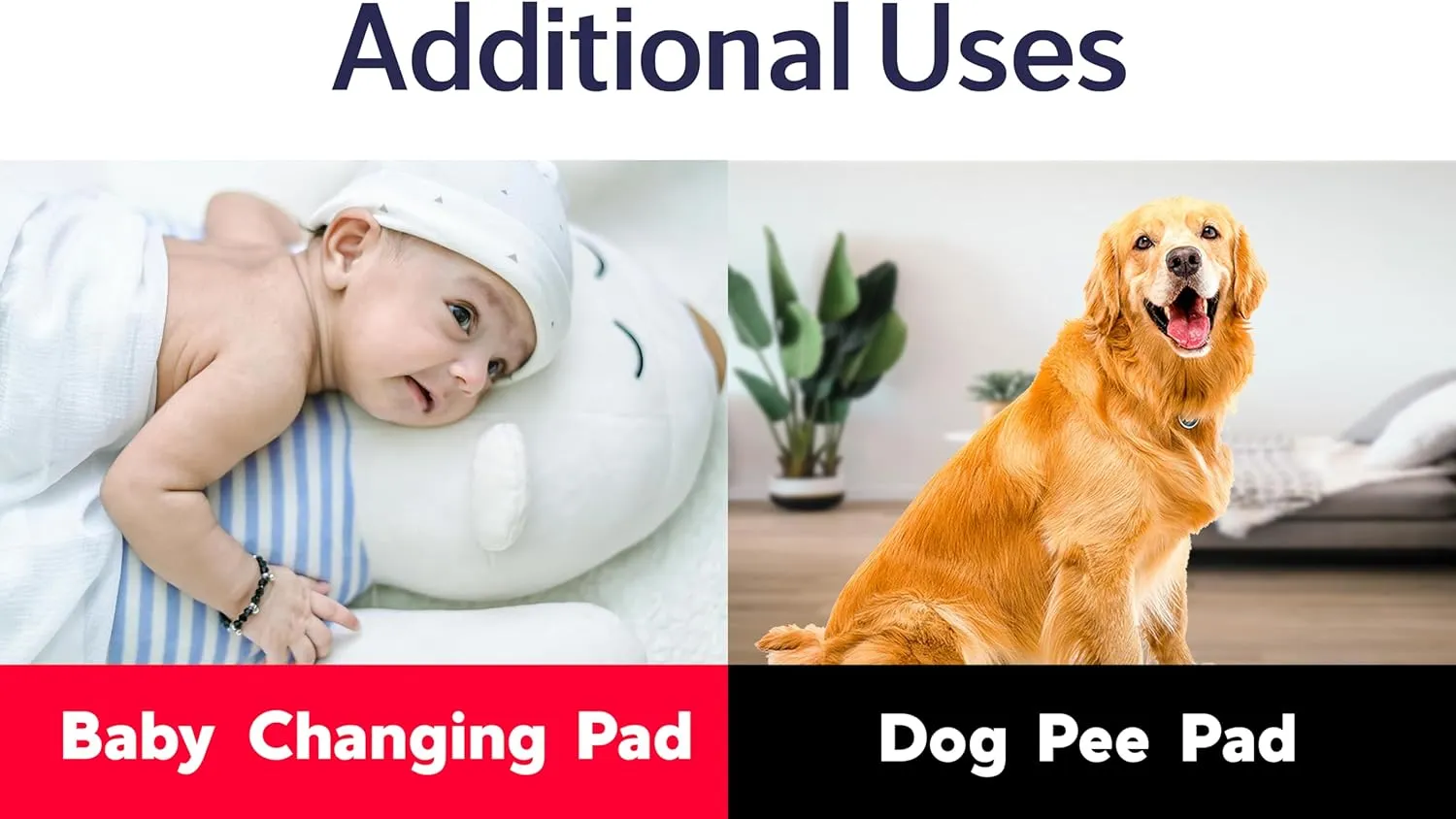 50 Ultra Absorbent XL Disposable Underpads, Odor Eliminating, Waterproof Extra Large 30" x 36" Bed Pads for Incontinence - Leakproof Baby, Dog, Puppy, Adults, Dog Pee Pads USA-Made