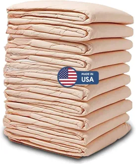 50 Ultra Absorbent XL Disposable Underpads, Odor Eliminating, Waterproof Extra Large 30" x 36" Bed Pads for Incontinence - Leakproof Baby, Dog, Puppy, Adults, Dog Pee Pads USA-Made