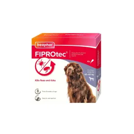 Beaphar FIPROtec Flea & Tick Spot On for Extra Large Dogs (40-60kg) 4 pipettes