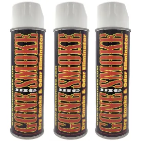 Big Gone Smoke- Dry Smoke & Odor Eliminator, 16 oz.- 3 pack