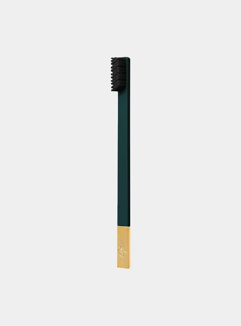 British Racing Green Gold Toothbrush
