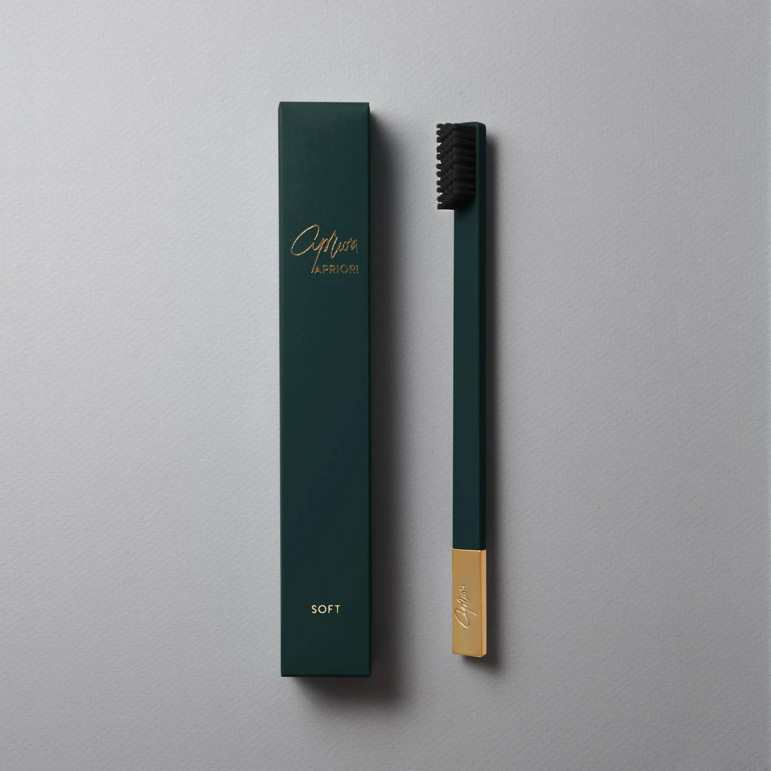 British Racing Green Gold Toothbrush