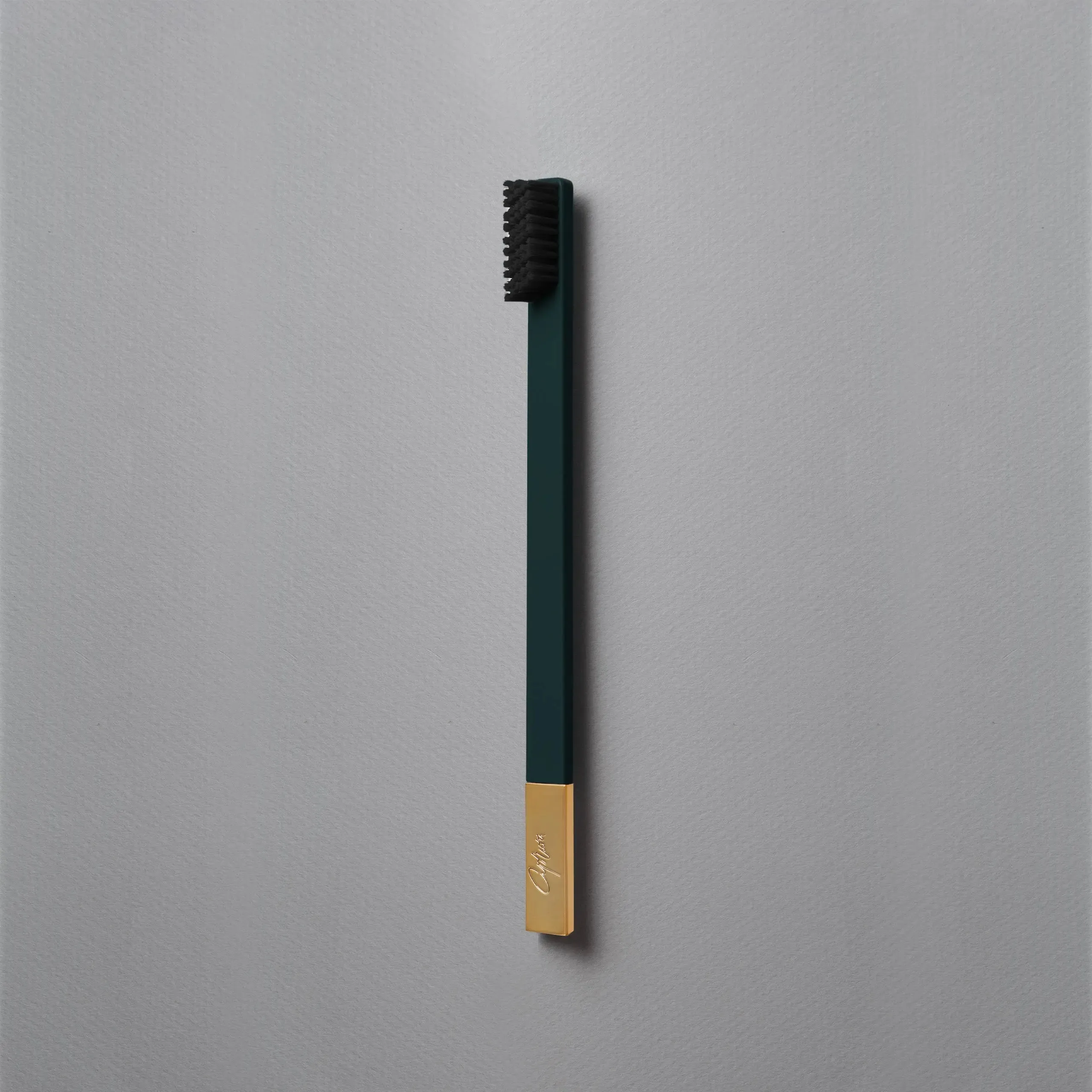 British Racing Green Gold Toothbrush