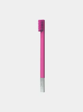 Bubblegum Pink Silver Toothbrush