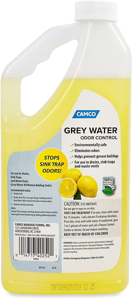 Camco TST Grey Water Odor Control - 32 oz 40252