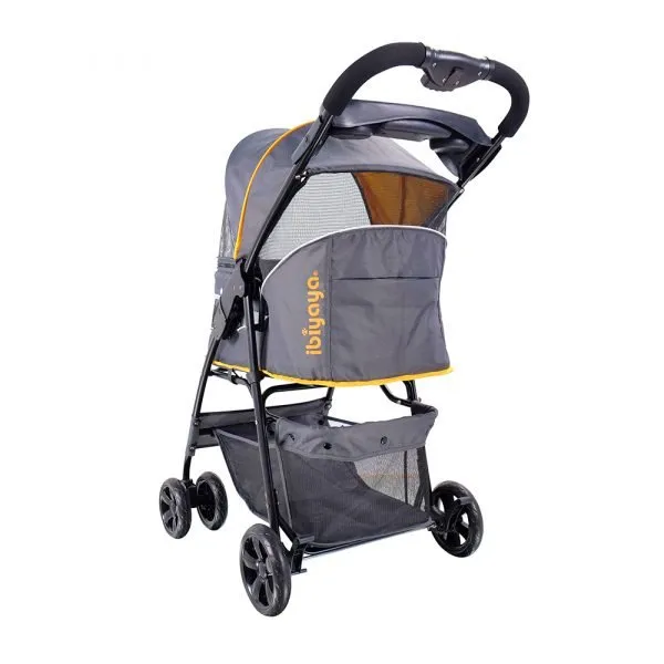 Cloud 9 Pet Stroller for Cats & Dogs up to 20kg - Mustard Yellow