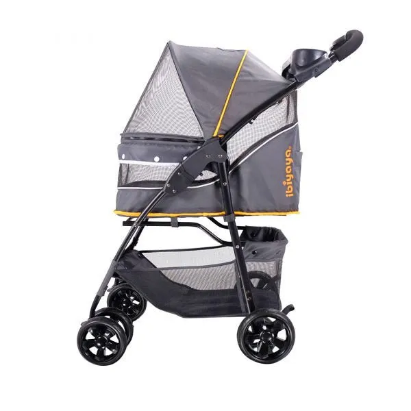 Cloud 9 Pet Stroller for Cats & Dogs up to 20kg - Mustard Yellow