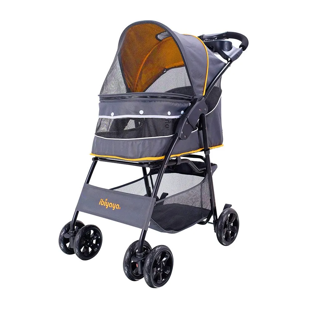 Cloud 9 Pet Stroller for Cats & Dogs up to 20kg - Mustard Yellow