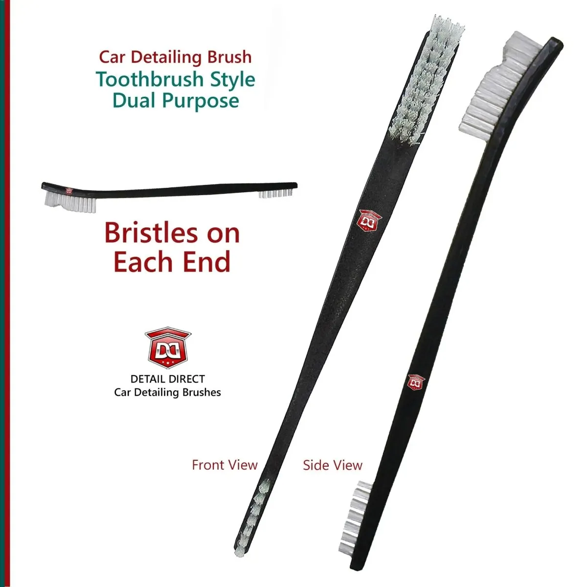 DETAIL DIRECT Toothbrush Style Detail Brush Dual End