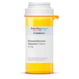 Dexamethasone (Generic) Tablets for Dogs & Cats, 4mg