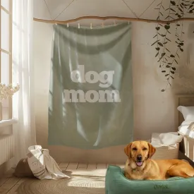 Dog Mom Neutrals Premium Sherpa Blanket