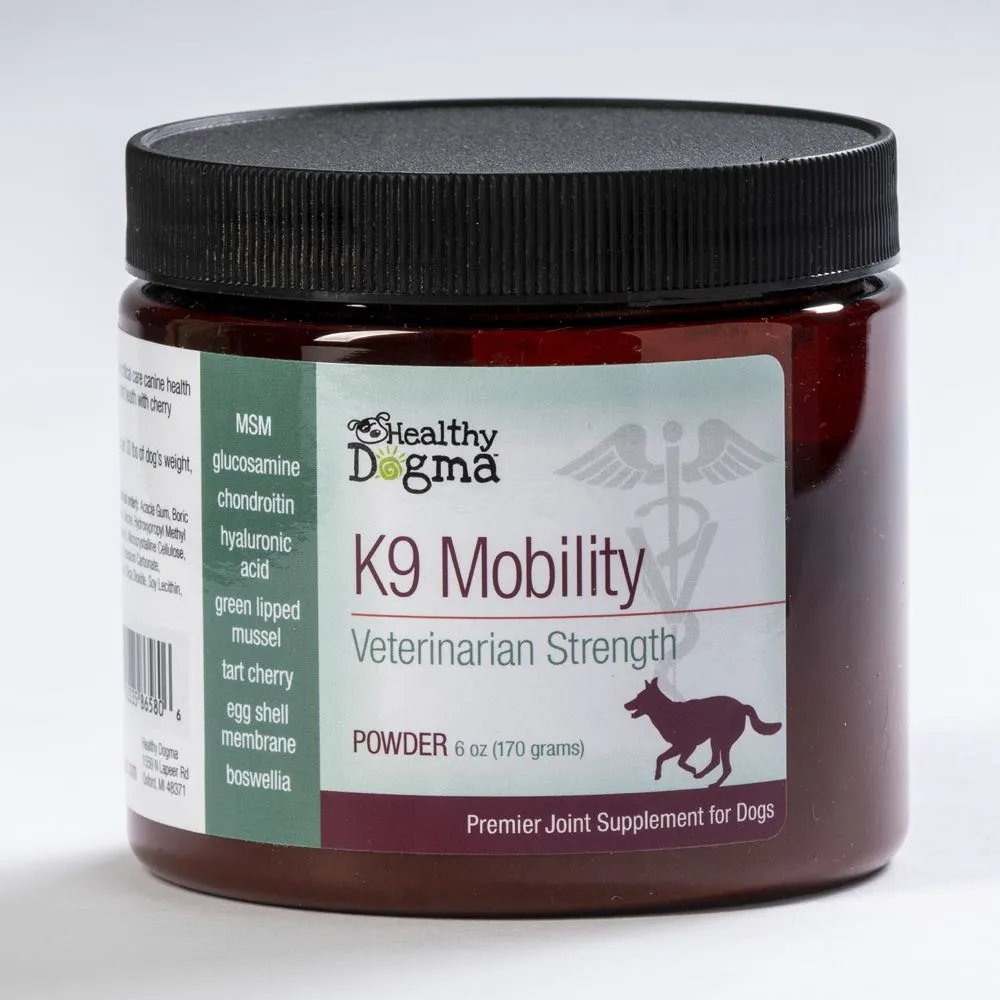 Healthy Dogma K9 Mobility Joint Care Dog Supplement 6oz