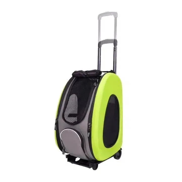 Ibiyaya 5-in-1 EVA Pet Carrier-Stroller Combo