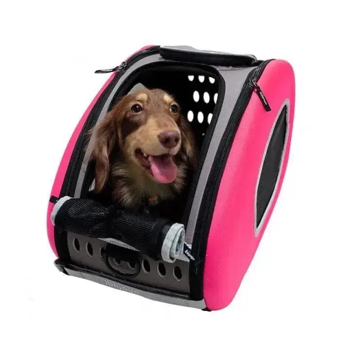 Ibiyaya 5-in-1 EVA Pet Carrier-Stroller Combo