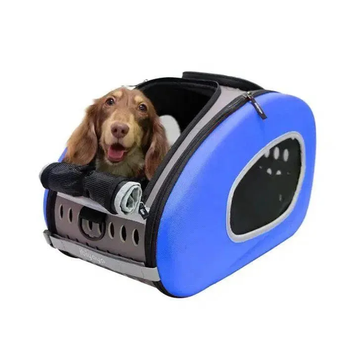 Ibiyaya 5-in-1 EVA Pet Carrier-Stroller Combo