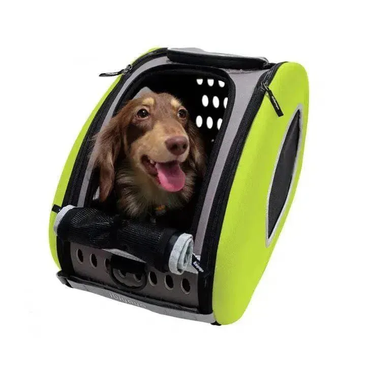 Ibiyaya 5-in-1 EVA Pet Carrier-Stroller Combo