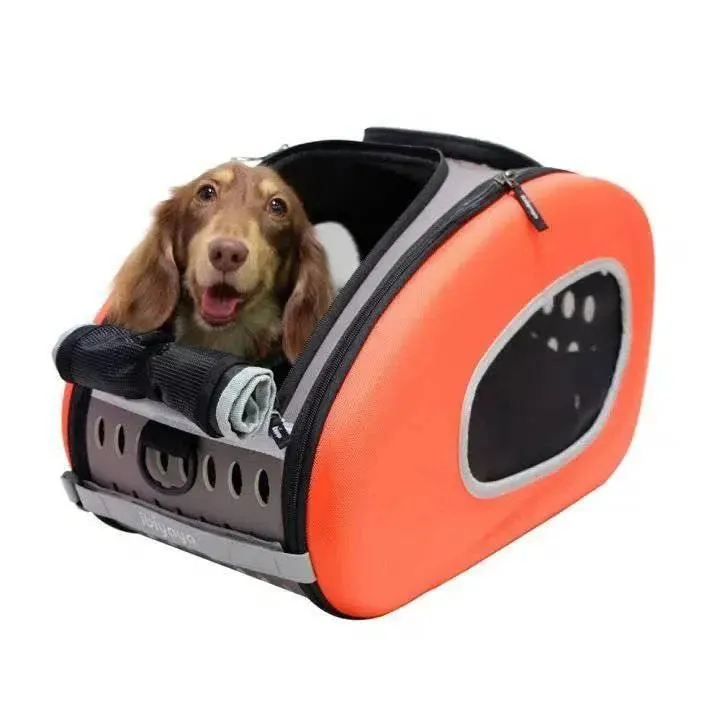 Ibiyaya 5-in-1 EVA Pet Carrier-Stroller Combo