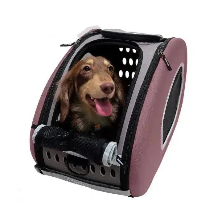 Ibiyaya 5-in-1 EVA Pet Carrier-Stroller Combo