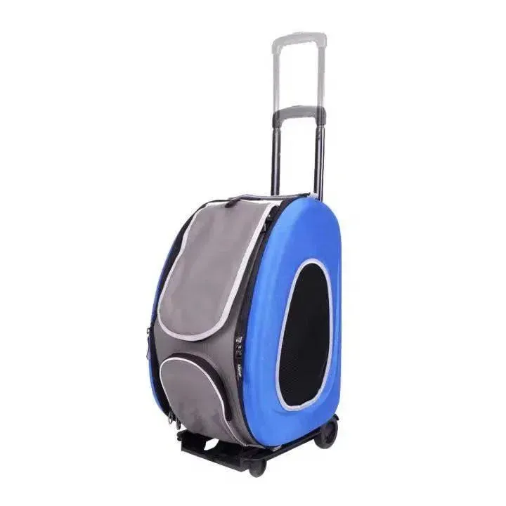 Ibiyaya 5-in-1 EVA Pet Carrier-Stroller Combo