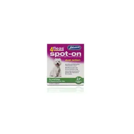 Johnsons Veterinary Pets 4Fleas Spot-On Dog Small