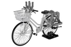 Little Armory LM006 Commuting Bicycle Defense School Silver