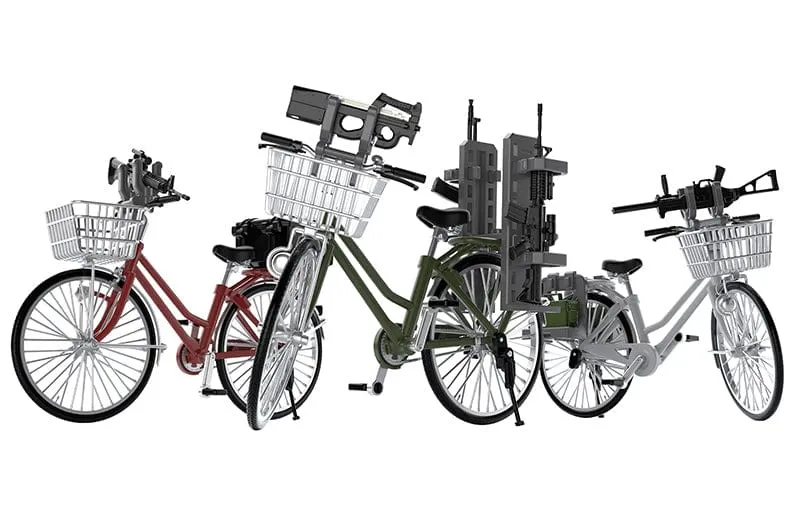 Little Armory LM007 Commuting Bicycle Defense School Olive Drab