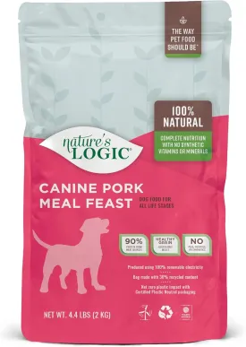 Nature's Logic Canine Pork Meal Feast, 4.4lbs