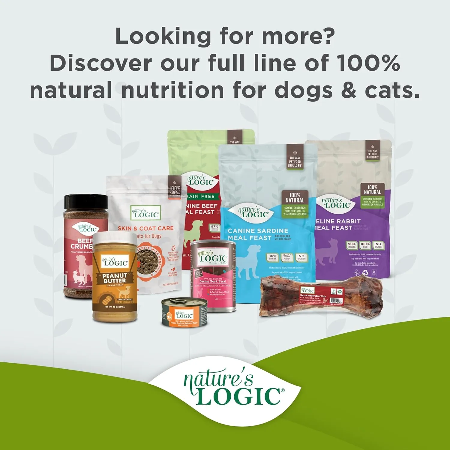 Nature's Logic Canine Pork Meal Feast, 4.4lbs