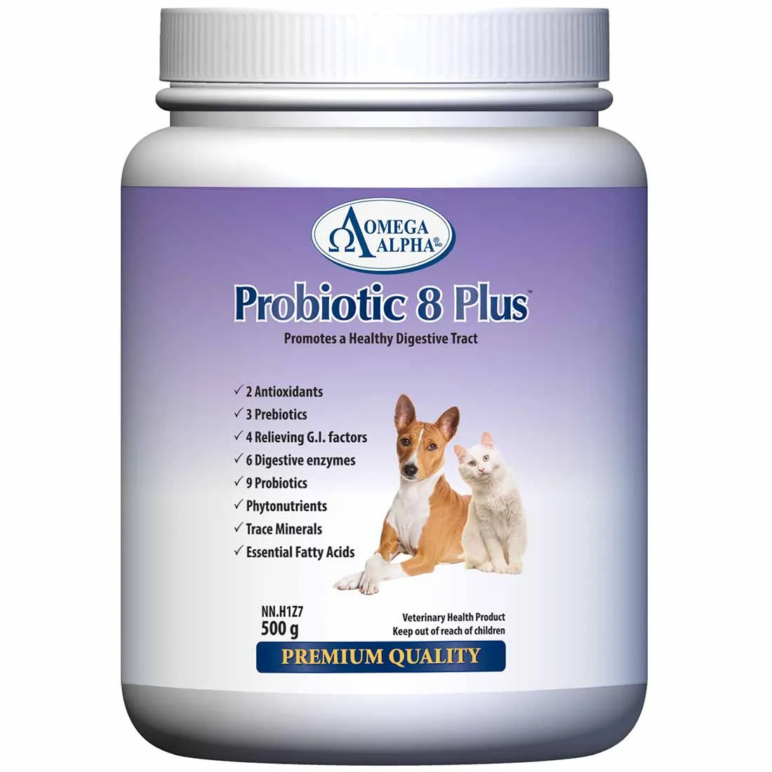 Omega Alpha Probiotic 8 Plus (Animal)