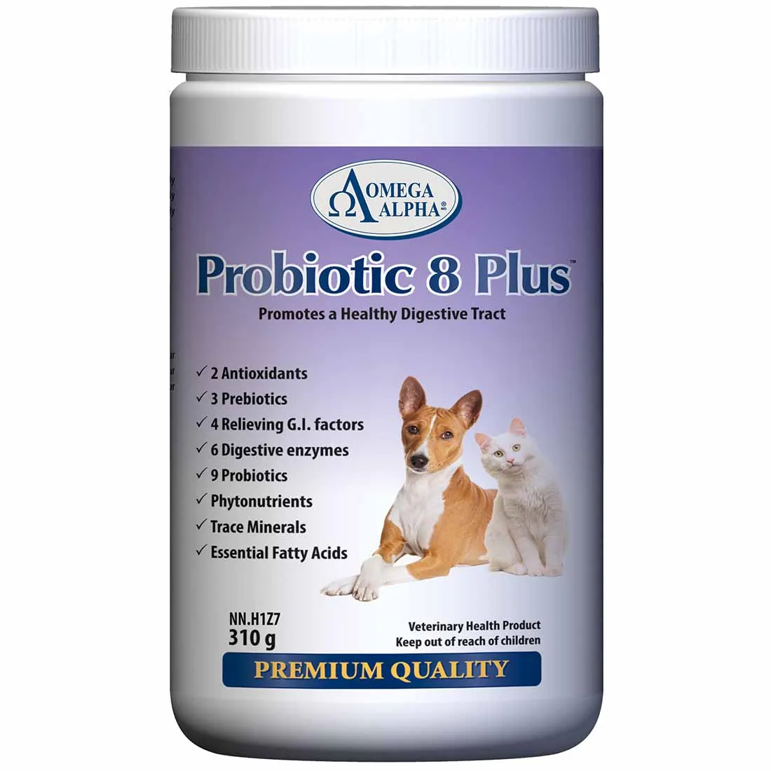 Omega Alpha Probiotic 8 Plus (Animal)