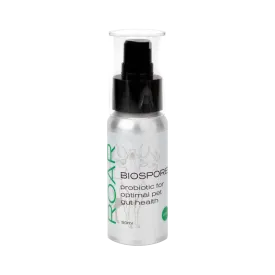 ROAR BIOSPORE Probiotic Drops for Optimal Pet Gut Health