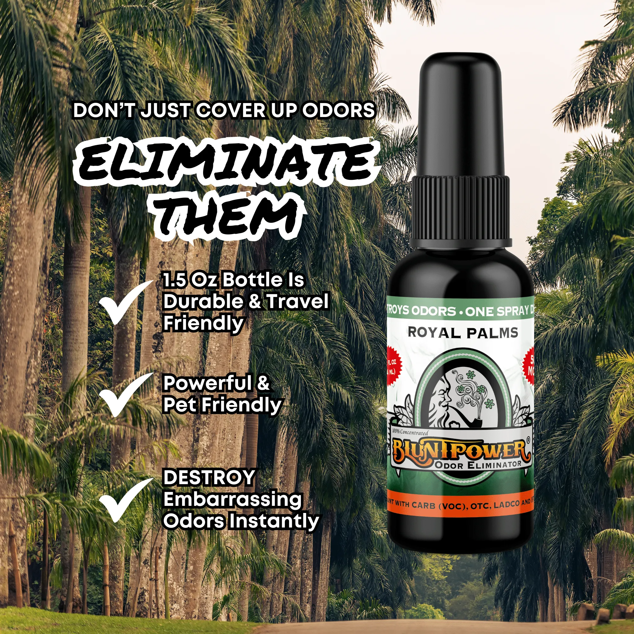 Royal Palms Odor Eliminator Spray
