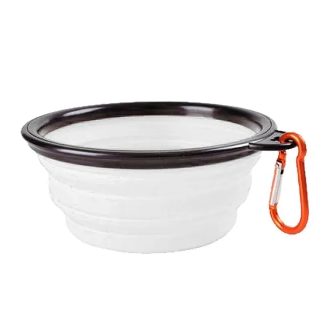 Silicone Collapsible Dog Bowl