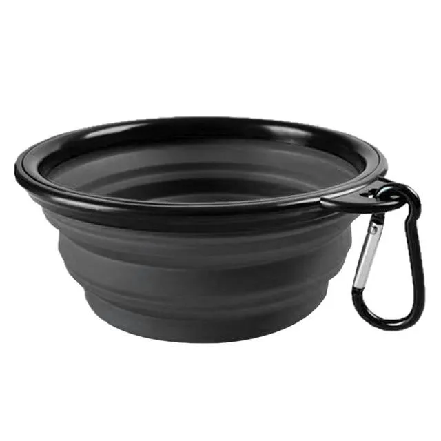 Silicone Collapsible Dog Bowl