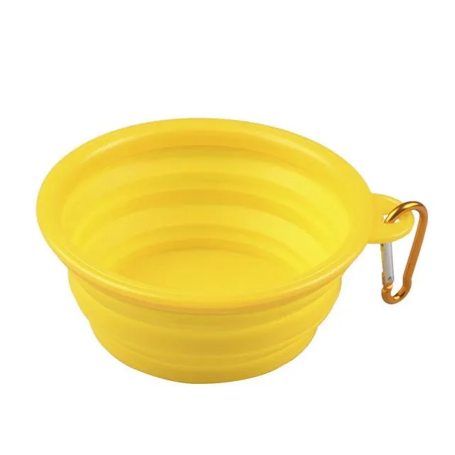 Silicone Collapsible Dog Bowl