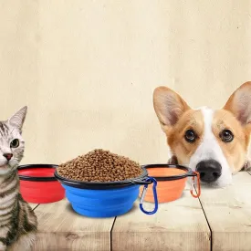 Silicone Collapsible Dog Bowl