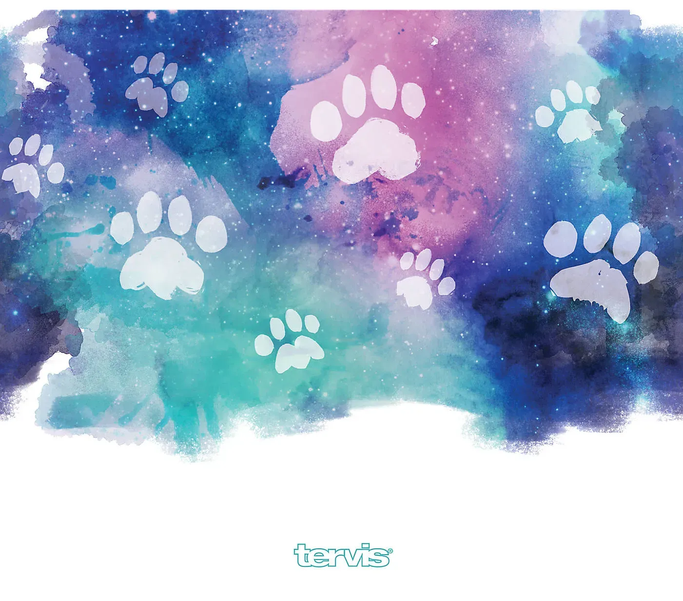 Tervis Stainless Bottle - Paw Prints