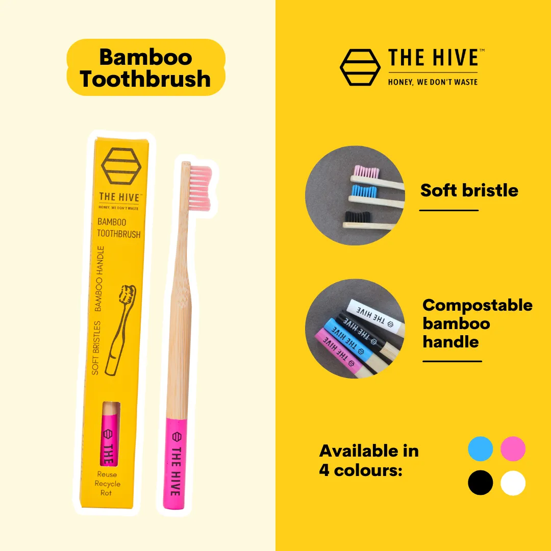 The Hive Bamboo Toothbrush