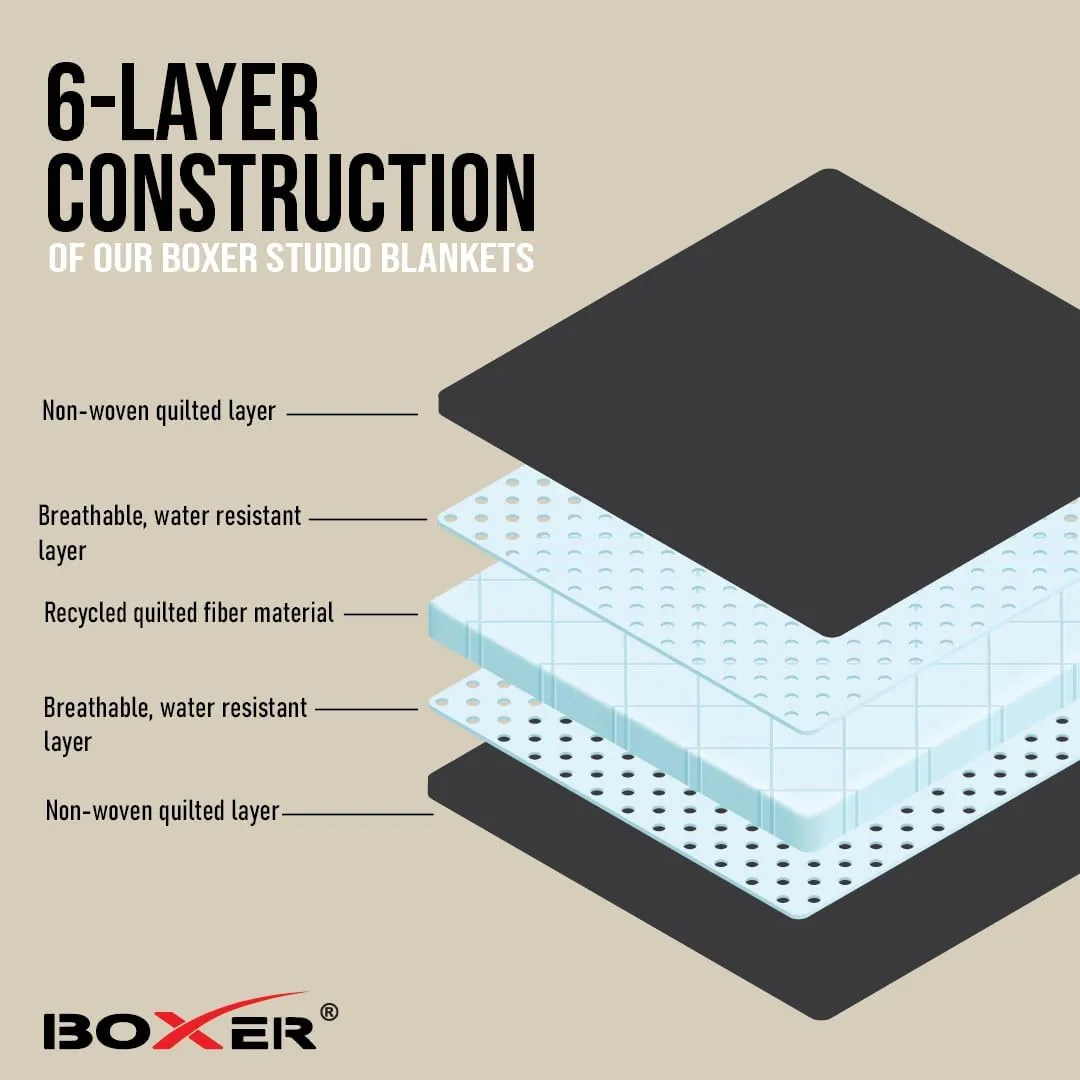 Tools Studio Grommeted Sound Dampening Blanket XL 96 in. x 80 in. Light Blocker, Sound Absorbing, Insulated Blanket