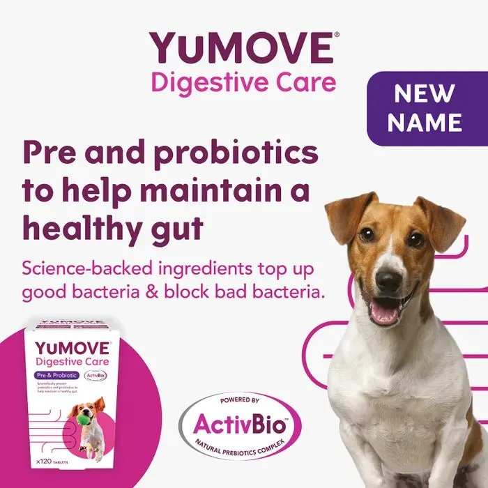 YuMOVE Digestive Care for All Dogs - 120 pack