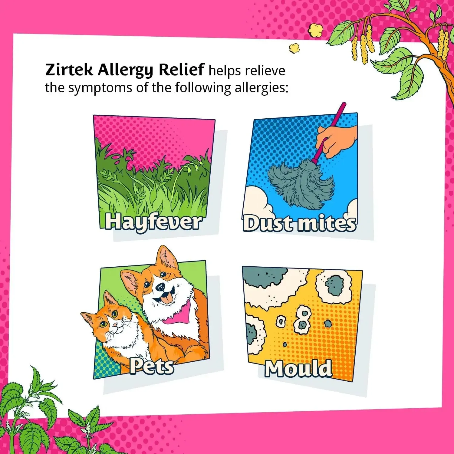 Zirtek Allergy Relief 7 Tablets