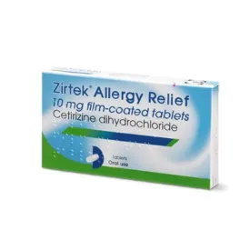 Zirtek Allergy Relief Tablets 30's